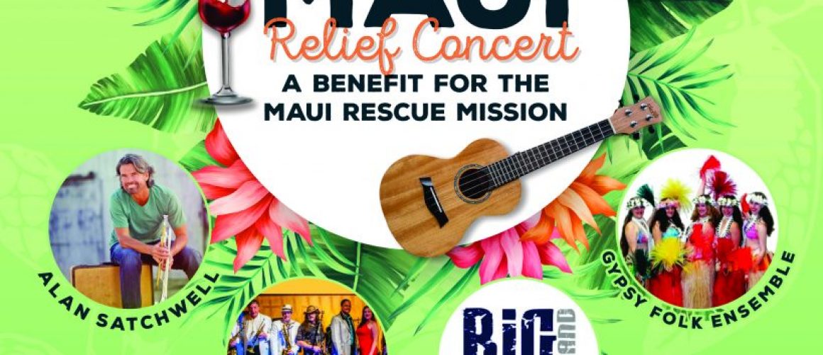 MAUI RELIEF CONCERT_Poster